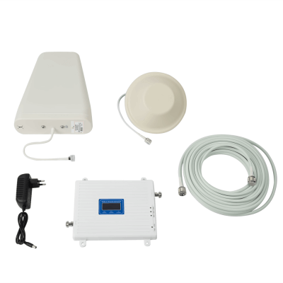 Усилитель сигнала связи Wingstel 900/2100/2600 MHz (для 2G/3G/4G) 65 dBi, кабель 15 м., комплект-1