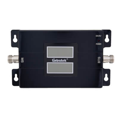 Усилитель сигнала связи Lintratek 17L 900/1800 MHz (для 2G/4G) 65 dBi, кабель 10 м., комплект-4