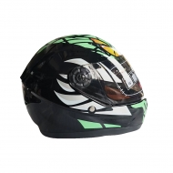 Детский мотошлем защитный с визором Kindheit, размер XS